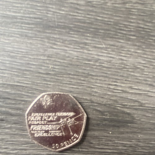 2011 50p olympic - 2011,