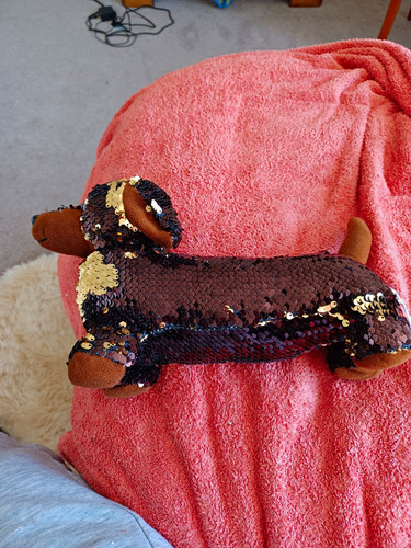 Glitziies sequin dachshund - sequin,
