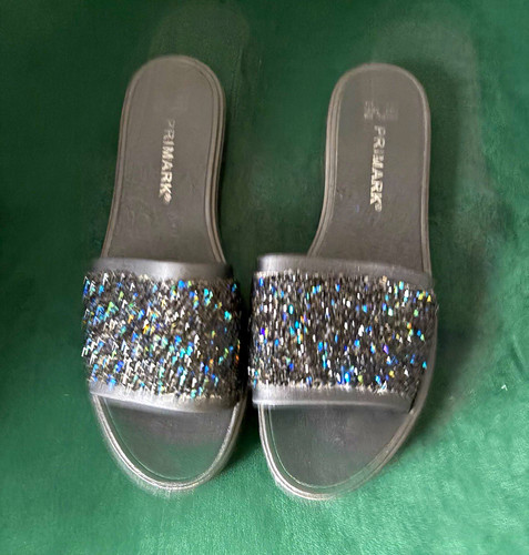 Primark womens black glitter - primark,