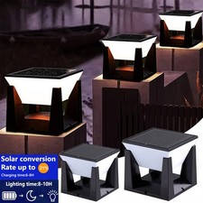 Modern Solar Post Light