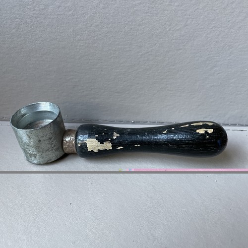 Vintage wooden handle metal - vintage,
