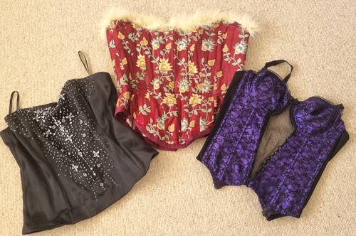 Vintage costume corsets - vintage,