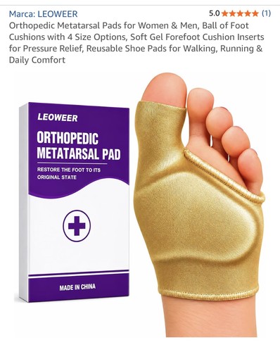 Orthopedic metatarsal pads for - pads,