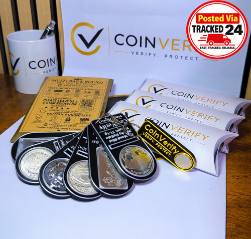 1oz silver bullion - silver, tester