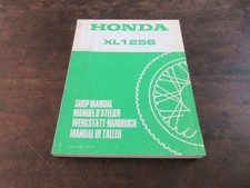 Honda XL125S Shop Service