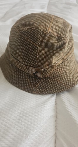 Joules basil tweed brown wool - basil,