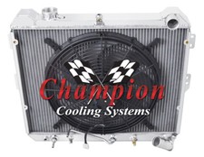 AR Champion 2 Row Radiator W/