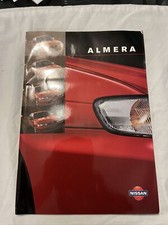 Nissan Almera April 1998 UK Market Sales Brochure GTi SLX Equation 3dr 4dr 5dr