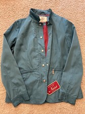 Ness Tish Atlantis Jacket Full Zip Fastening Zip Pockets Rain Coat Size 12 BNWT