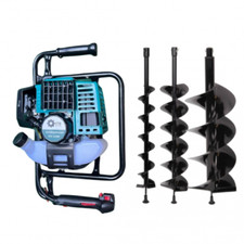 Petrol Ground Drill Earth
