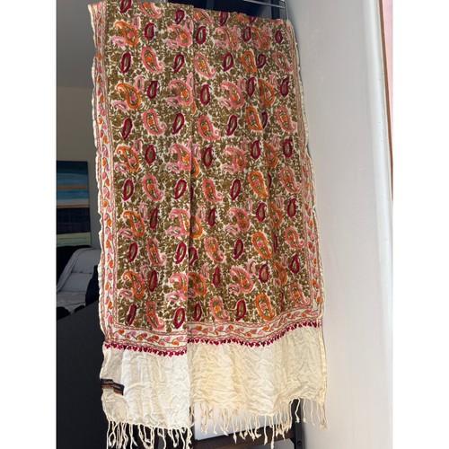 Kashmiri pashmina shawl hand - kashmiri,