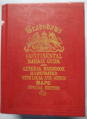 Bradshaws continental railway - bradshaws,
