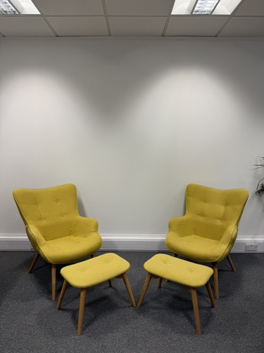 Ducon wingback armchair - ducon,