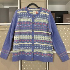 Fair Isle Cardigan Size 16 42"