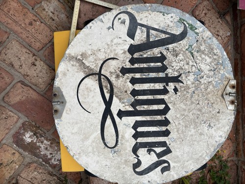 Old vintage sign - old,