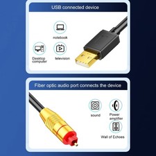 USB to Fiber Optical Sound