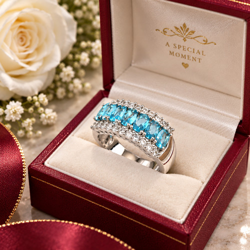 Simulated aquamarine - simulated,