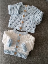 New Crochet Newborn Baby Boy Cardigans