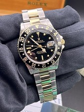 Rolex Gmt-Master Watch 16753  40mm Steel & Yellow Gold Nipple Dial(1073)