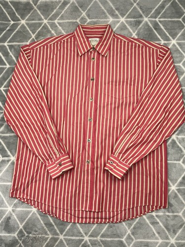 Eton shirt red - shirt, red/white