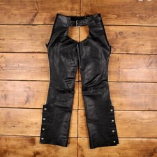 Vintage Sears Chaps Pants Trousers 32x32 USA Made 80s The Leather Shop Unisex
