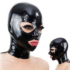 Rubber Mask with Trim Latex