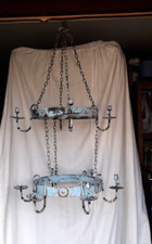 wrought iron chandelier