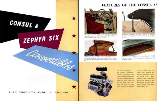 Ford consul zephyr six - consul,