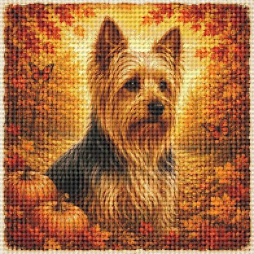 Australian silky terrier puppy - silky,