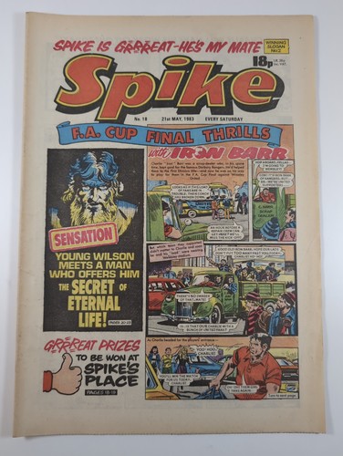 Spike comic issue 18 may - comic,