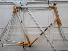 RARE 80S VINTAGE GEORGE LONGSTAFF REYNOLDS 531 RACING BIKE FRAME AND FORKS