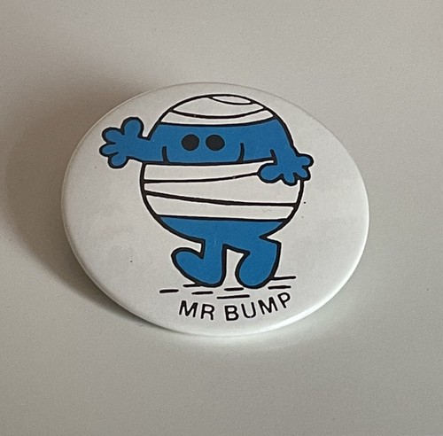 Bump vintage lapel pin - bump,