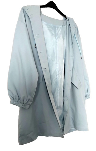 Lightweight pale blue coat - pale,