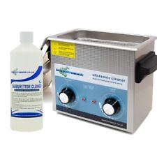 3L Ultrasonic Carburettor Cleaner Kit + FREE 1 Ltr cleaning fluid + Basket