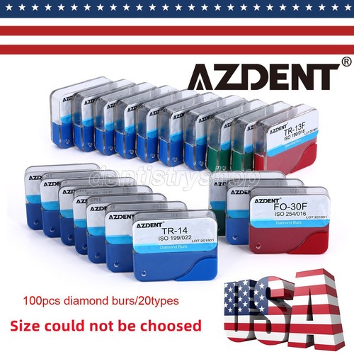 100pcs azdent dental - 100pcs, diamond
