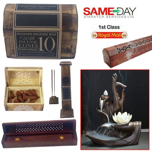 Wooden incense stick holder - incense,