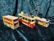 Wooden Handmade Bus Tram Play