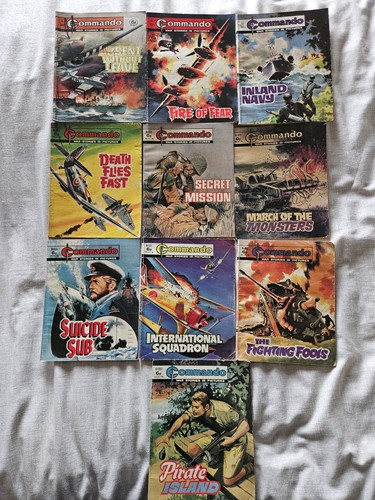 Commando comics job lot bundle - job,