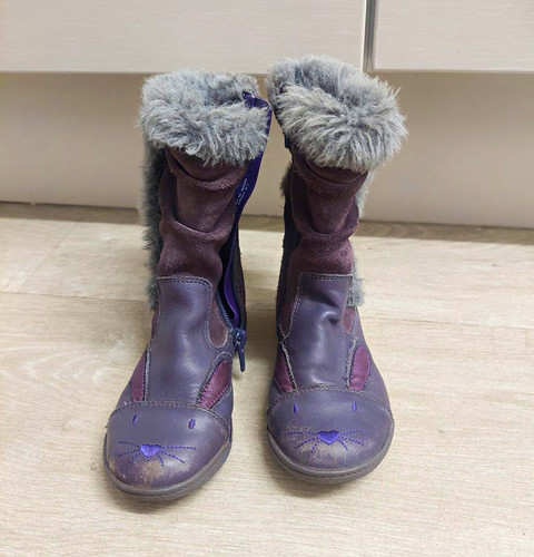 Clarks girls paws purple - girls,