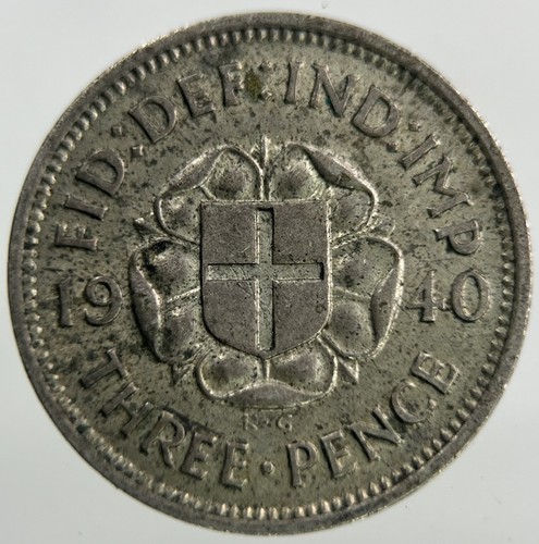 1940 george threepence - vi,