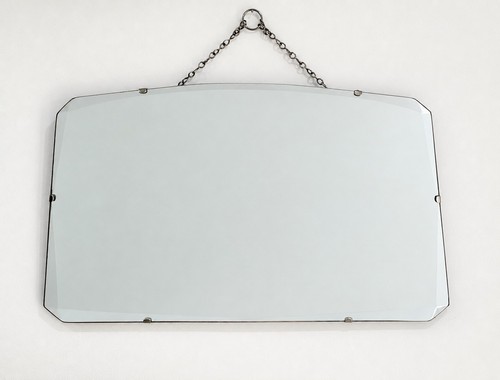Vintage frameless beveled edge - vintage,