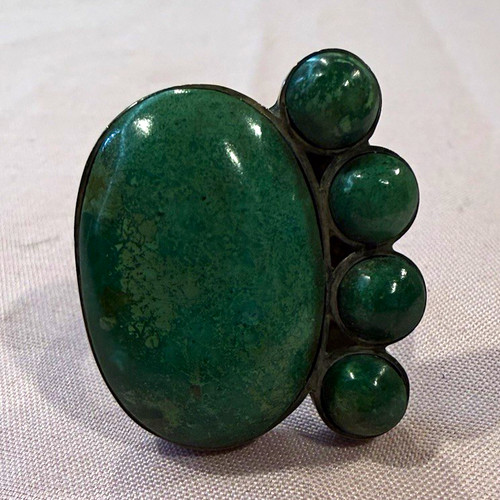 Sterling silver 925 green - silver,