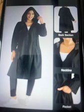 Plus Size 22 Waterproof Wind Breaker Long Mac Rain Coat/Mac NEW WITHOUT TAGS