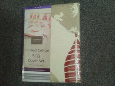 King Size Brushed Cotton Duvet Set by Kirkton House (Aldi)