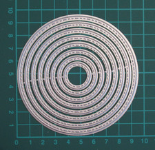 8 Piece Nesting Circles Metal