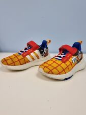 Adidas Cloudfoam Disney Woody Trainers Toy Story Kids Uk Size 12.5k