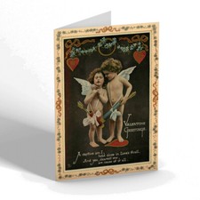VALENTINES DAY CARD - Vintage