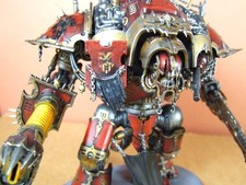 Warhammer 40k - Chaos Knight - plastic -painted  (BS)