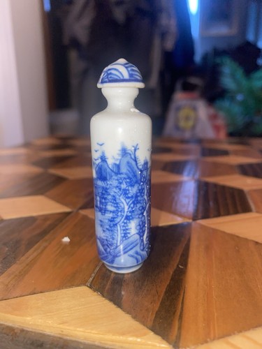 Chinese blue white porcelain - &,