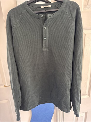 Zara men olive waffle - zara, knit